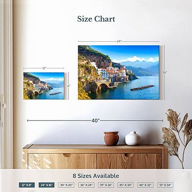 Amalfi Coast Daylight Wall Art