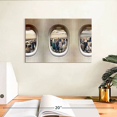 Airplane Windows Wall Art