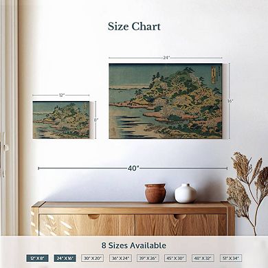 Sesshu Ajigawaguchi Tenposan Wall Art