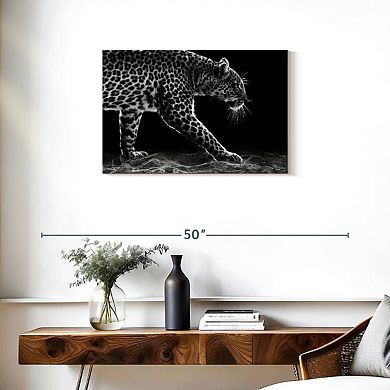 Walking Leopard Wall Art