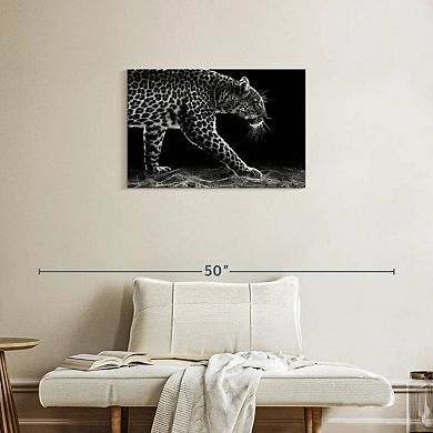Walking Leopard Wall Art