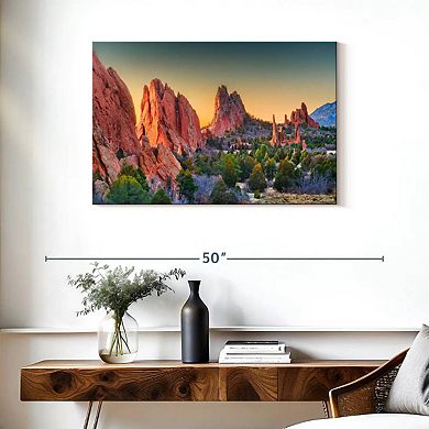 Garden Of The Gods Sunrise Wall Art