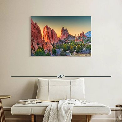 Garden Of The Gods Sunrise Wall Art