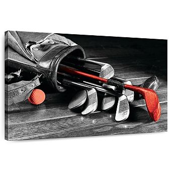 Golf Equipment Pop Wall Art
