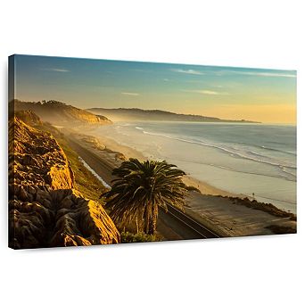 Torrey Pines Beach Sunset Wall Art
