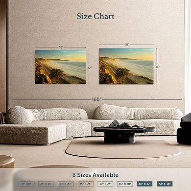 Torrey Pines Beach Sunset Wall Art