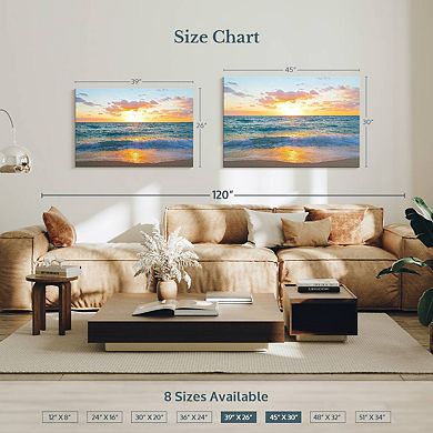 Sunrise Over Miami Beach Wall Art