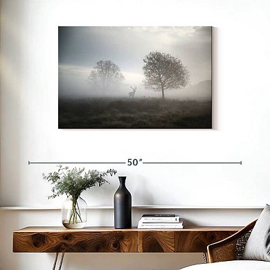 Hunting at Dusk Wall Art