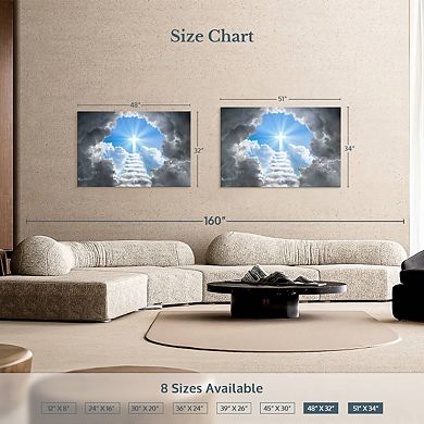 Stairway To Jesus Christ Wall Art