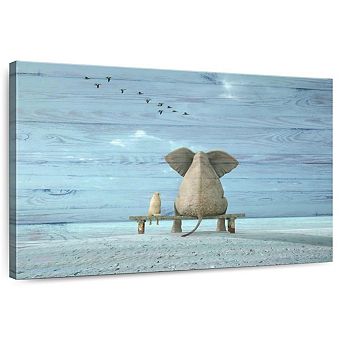 Elephant Daydream Wall Art