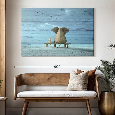 Elephant Daydream Wall Art
