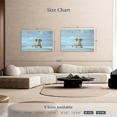 Elephant Daydream Wall Art