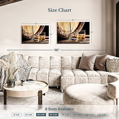 Oldest Whiskey Barrel Wall Art