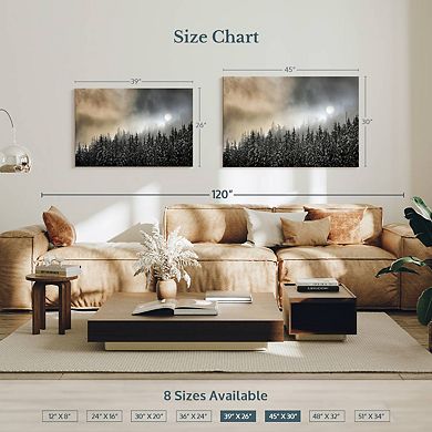 Winter Sun Haze Wall Art