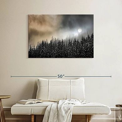 Winter Sun Haze Wall Art