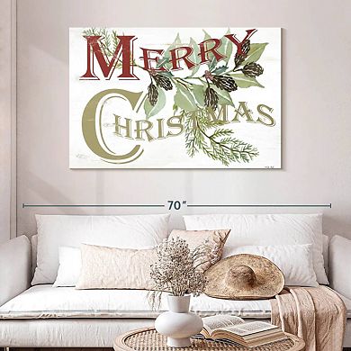 Vintage Merry Christmas Wall Art