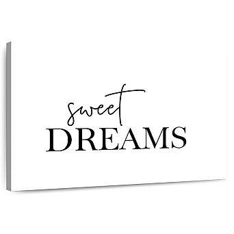 Sweet Dreams Typography Wall Art