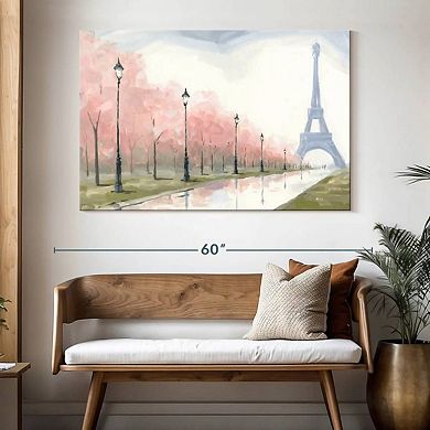 Paris Au Printemps I Wall Art