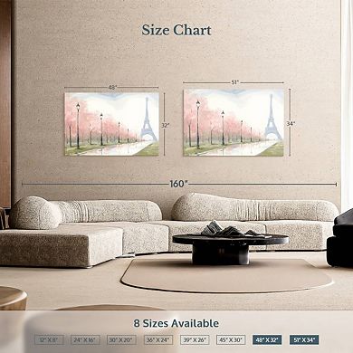 Paris Au Printemps I Wall Art