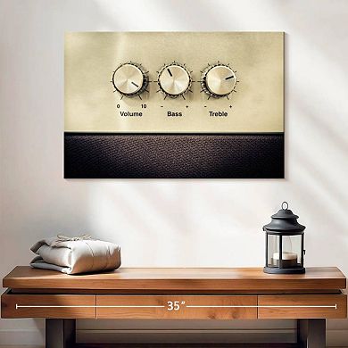 Volume Controls For Music Wall Art
