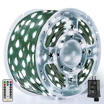 Ollny 1200 LED 393ft Cool White IP67 Waterproof String Lights
