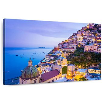 Coastal Town Of Amalfi Wall Art