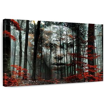 Forest Female Portrait Wall Art