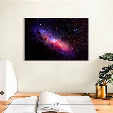 Galaxy In Space Wall Art