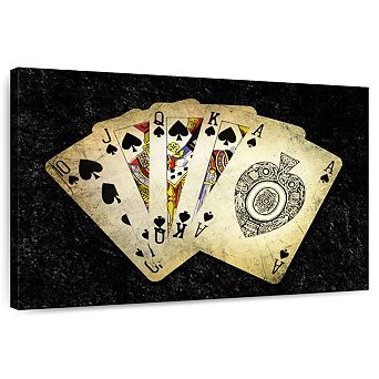 Poker Spade Wall Art