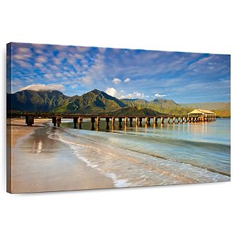 Hanalei Bay Dock Wall Art