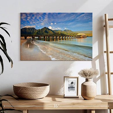 Hanalei Bay Dock Wall Art