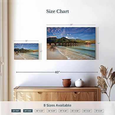 Hanalei Bay Dock Wall Art