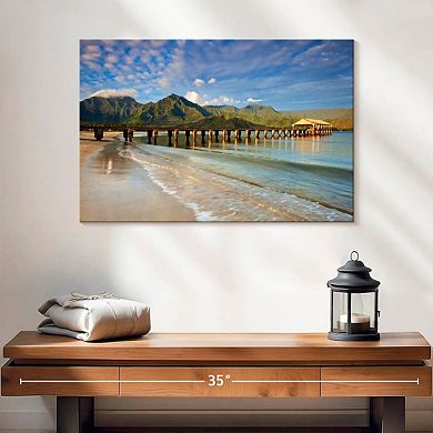 Hanalei Bay Dock Wall Art