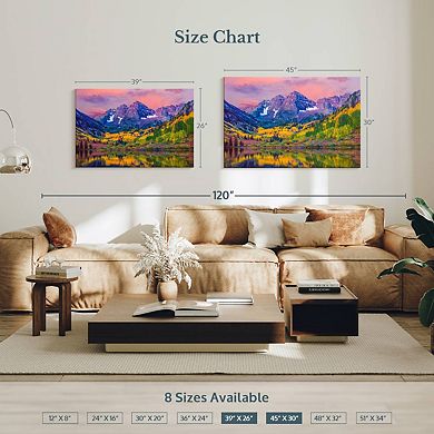 Maroon Bells Autumn Beauty Wall Art