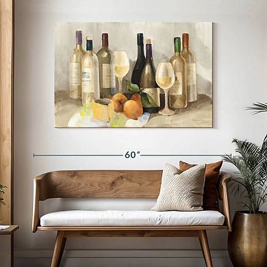 Wine And Fruit II Light Wall Art