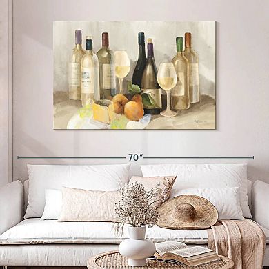 Wine And Fruit II Light Wall Art