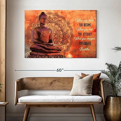You Attract Quote Wall Art