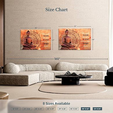 You Attract Quote Wall Art