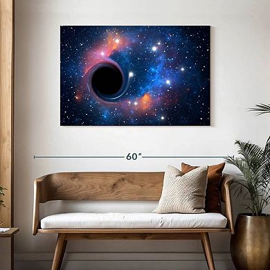 Black Hole In Outer Space Wall Art