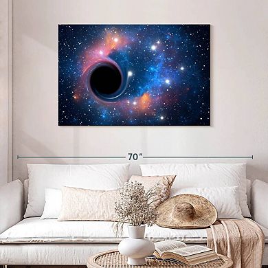 Black Hole In Outer Space Wall Art