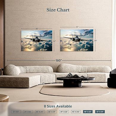 F35 Fighter Jet Wall Art