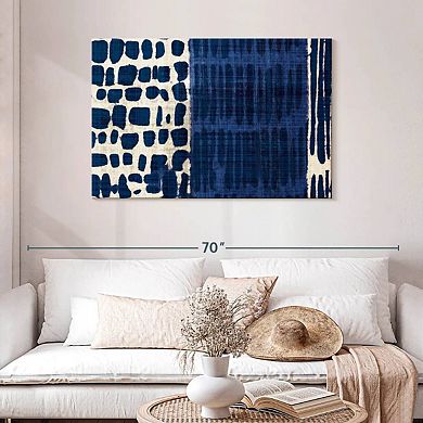 Indigo Batik I Wall Art