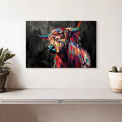 Cow Abstract Wall Art