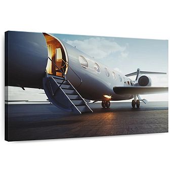 Luxury Private Plane Wall Art