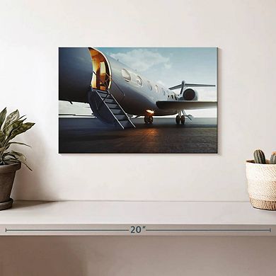 Luxury Private Plane Wall Art
