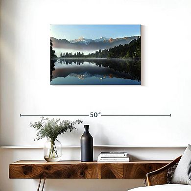 Lake Matheson Reflection Wall Art
