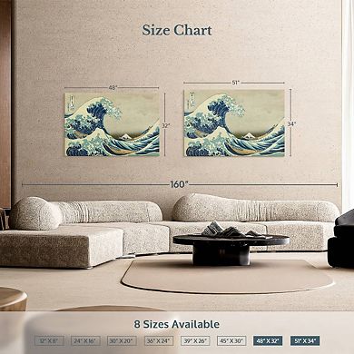 The Great Wave Off Kanagawa Wall Art