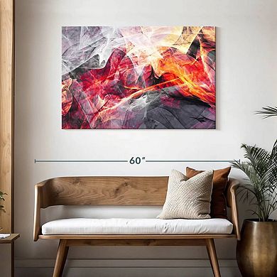 Abstract The Fire Within Wall Art