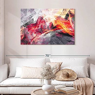 Abstract The Fire Within Wall Art