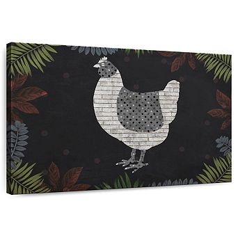 Abstract Chicken Wall Art